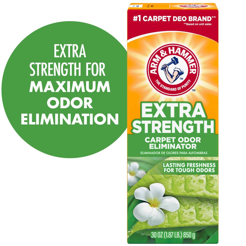 Arm & Hammer Extra Strength Carpet Odor Eliminator, Jasmine & Citrus (30 oz)