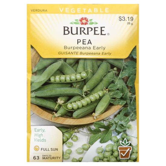 Vegetable Pea Burpeeana Early Seeds (0.74 oz)