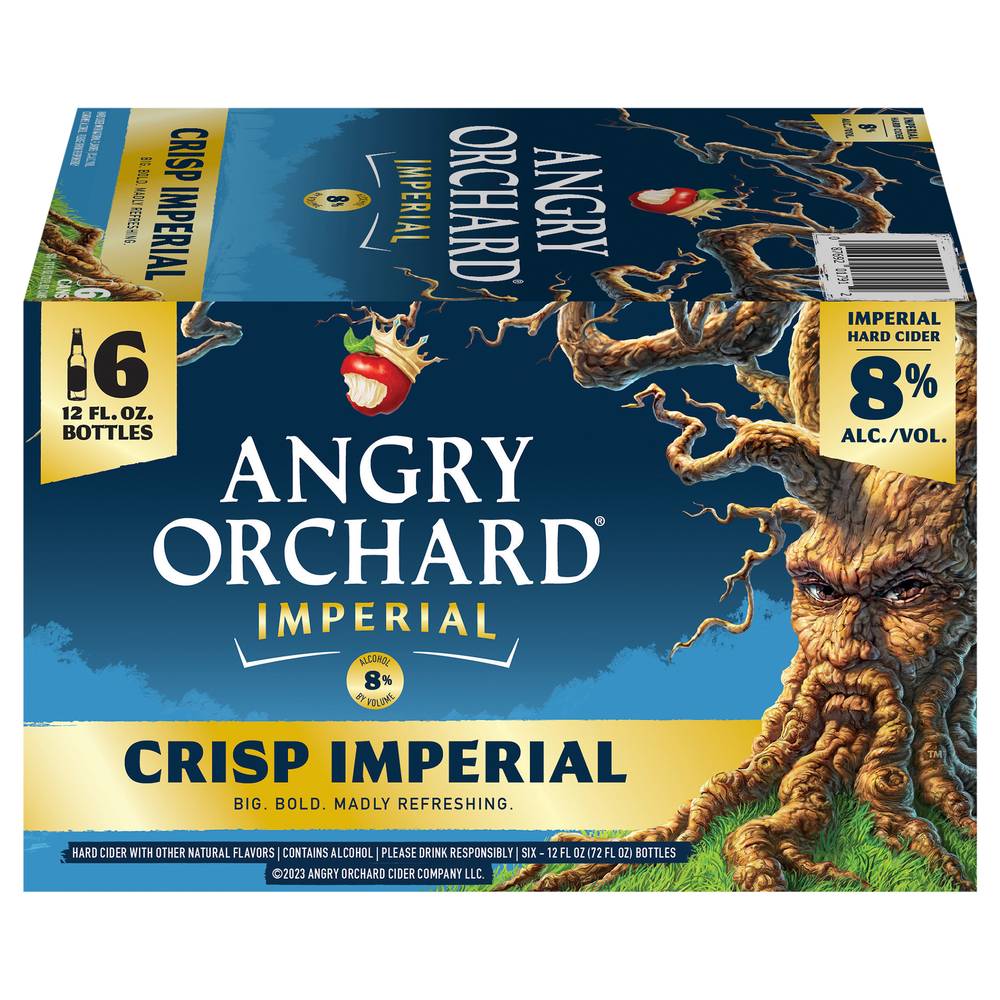 Angry Orchard Crisp Imperial Hard Cider (6 x 12 fl oz)