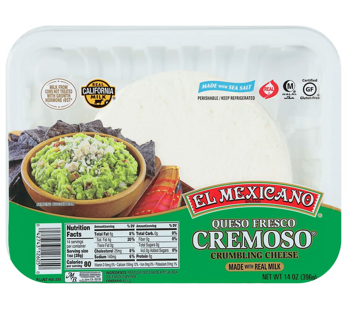 El Mexicano Queso Fresco Cremoso (14 oz)