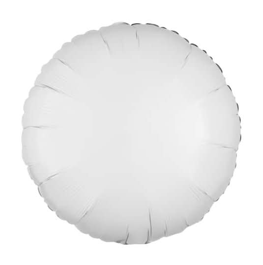 Inflated 17" Metallic Foil Balloon