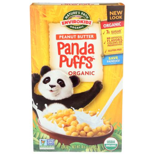 Nature's Path Organic Panda Puffs Cereal