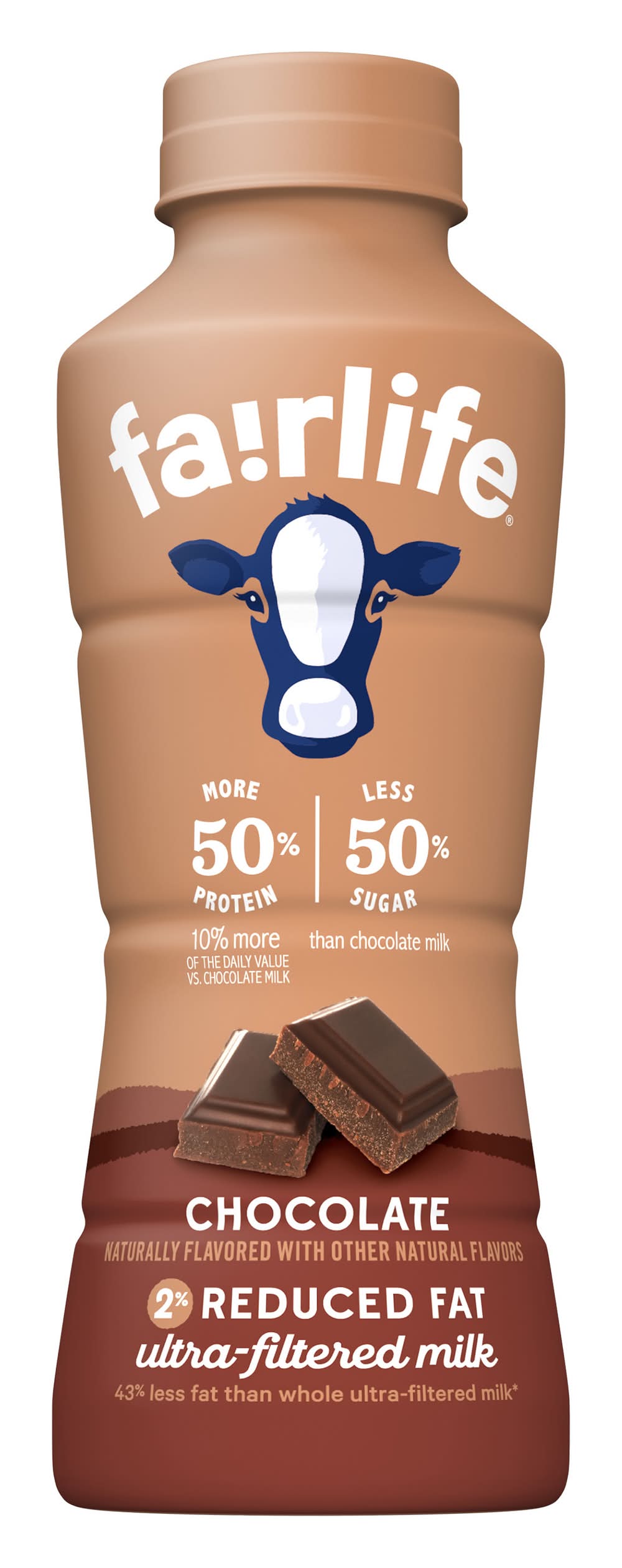 Fairlife 2% Reduced Fat Ultra Filtered Milk, Chocolate (14 fl oz)