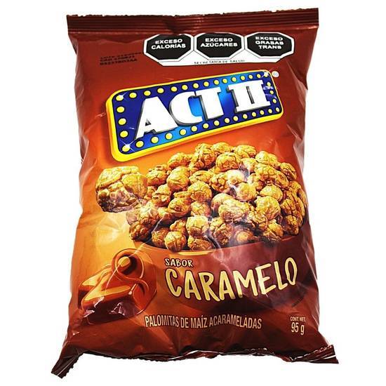 Act ii palomitas de maíz acarameladas (95 g)