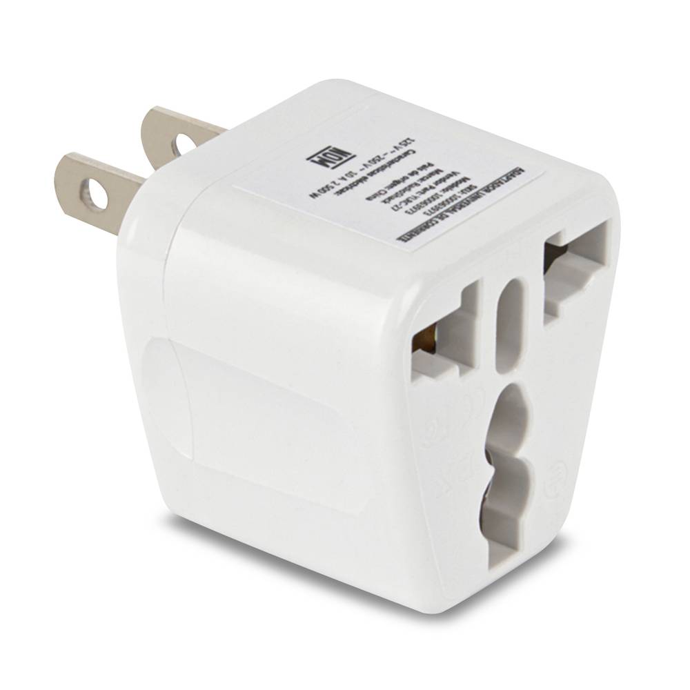 RadioShack · Adaptador universal, blanco