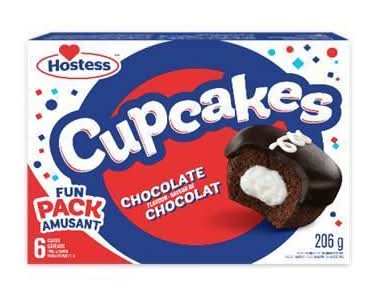 Hostess Chocolate Cupcakes (206 g, 6 ct)