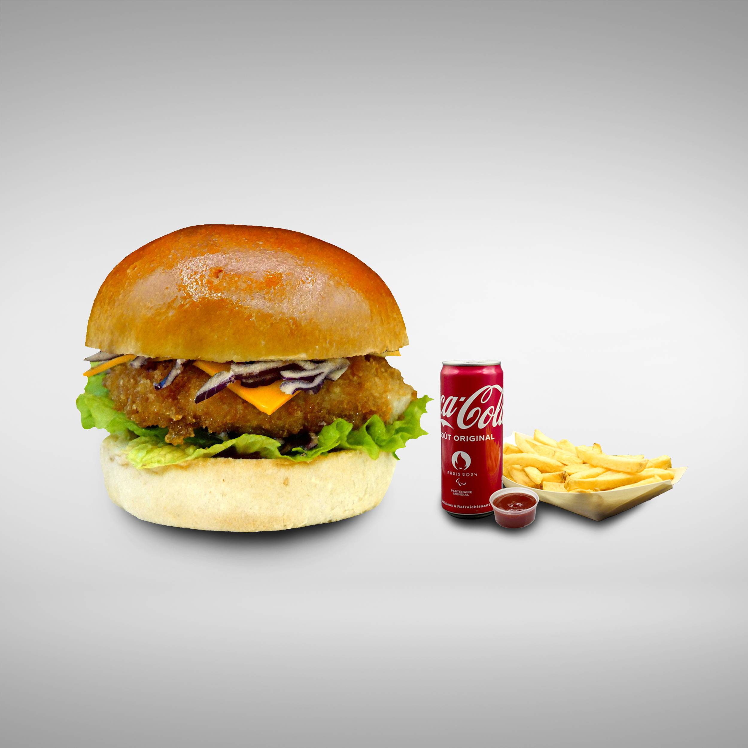 Menu chicken burger