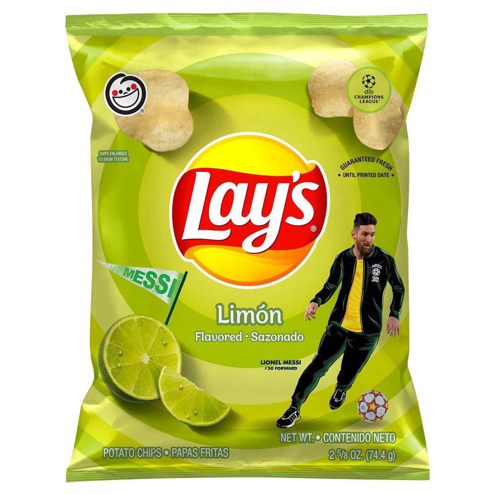 Lay's Potato Chips, Limon (2.62 oz)