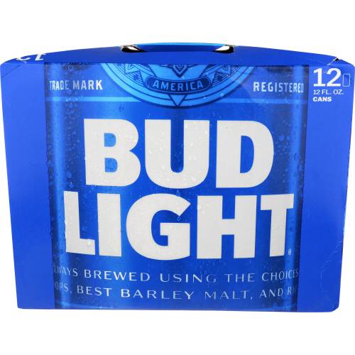 Bud Light Beer 12 Pack Cans