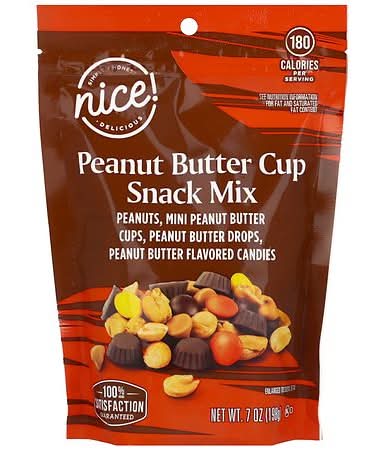 Nice! Cup Snack Mix, Peanut Butter (7 oz)