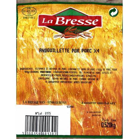 La Bresse - Andouillettes pur porc