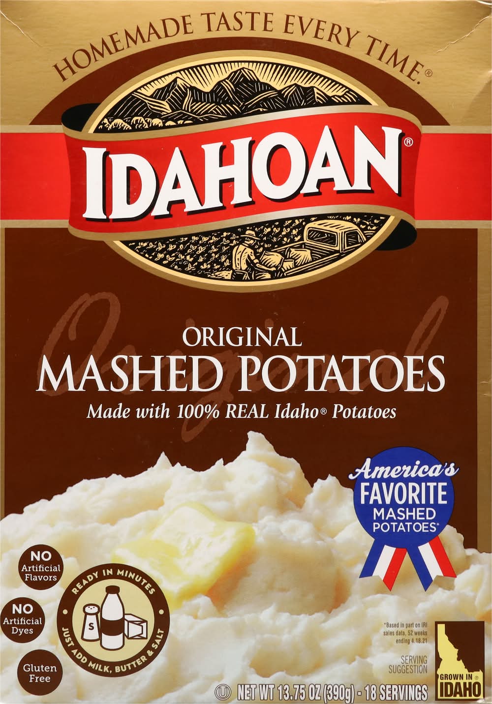 Idahoan Original Mashed Potatoes (13.75 oz)