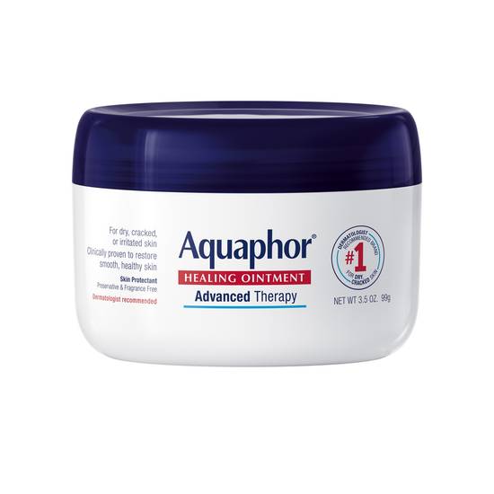 Aquaphor Advanced Therapy Healing Ointment Skin Protectant, 3.5 OZ