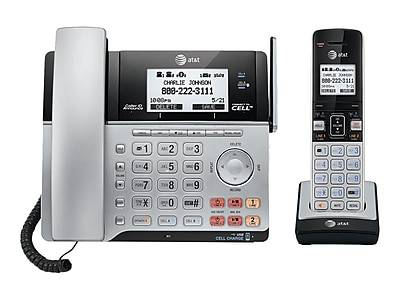 At&T Tl86103 Dect 6.0 2-line Corded/Cordless Phone System With Bluetooth Connect To Cell