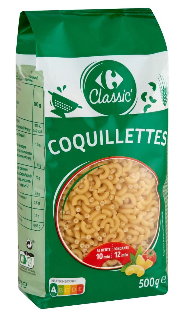 Carrefour Classic'' Coquillettes 500 g