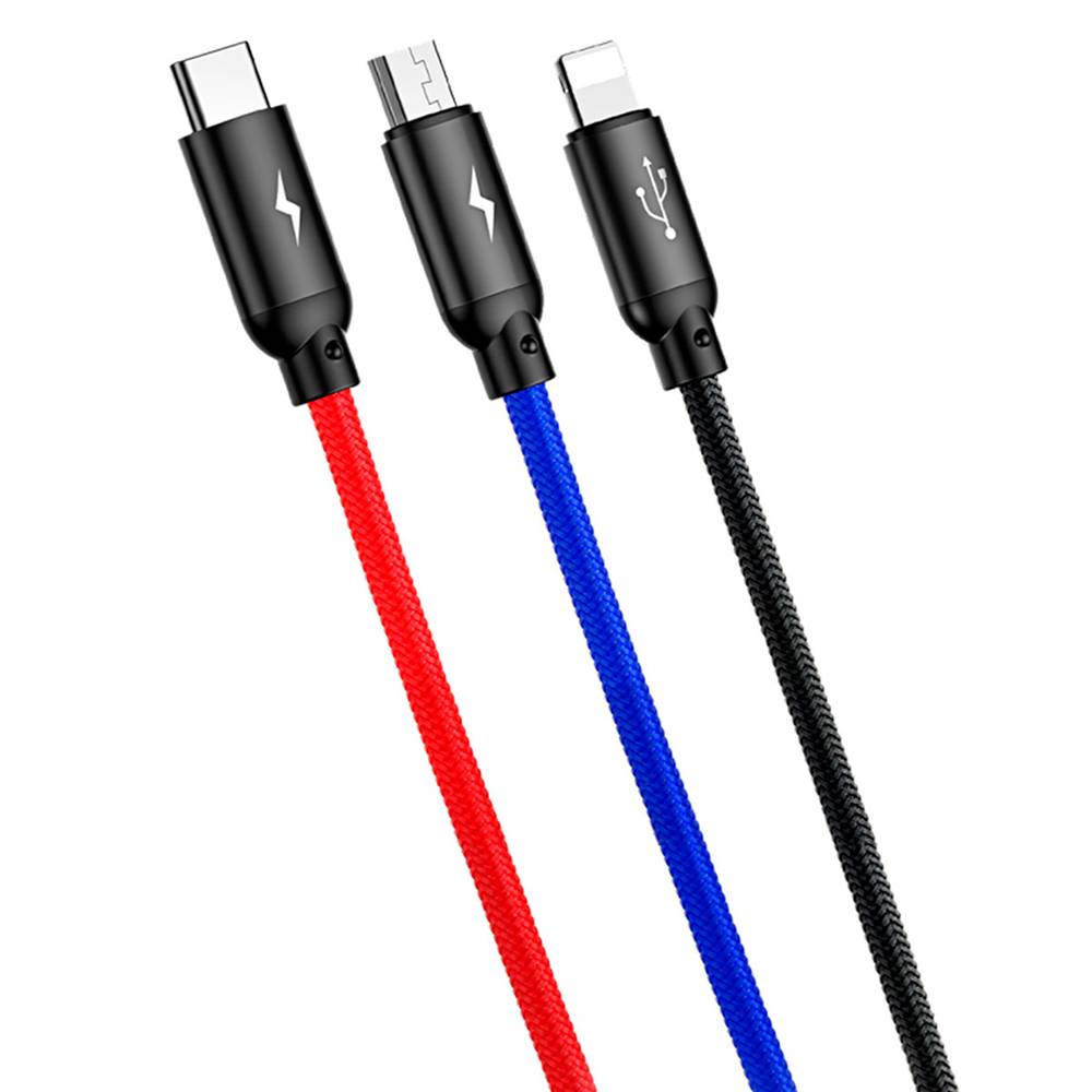 Spectra cable 3 en 1 usb (1 pieza)