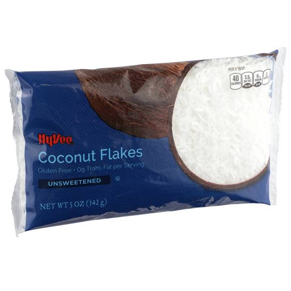 Hy-Vee Unsweetened Coconut Flakes