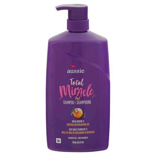 Aussie Total Miracle Shampoo, Paraben Free (26.2 fl oz)
