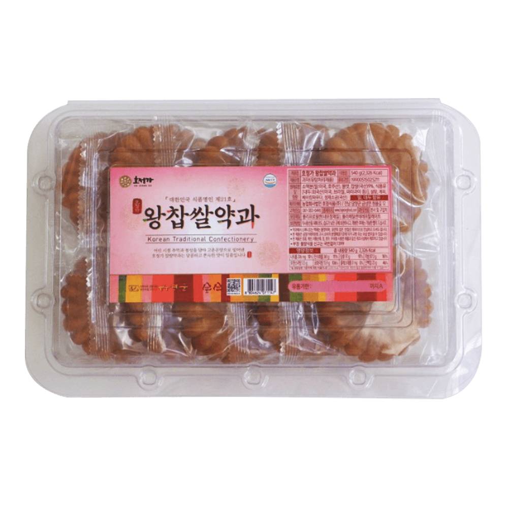 Hojung Food Korean Honey Cookie, Yakgwa (540 g)