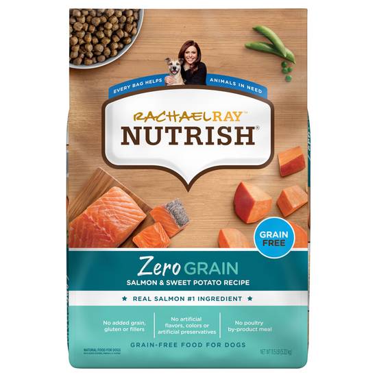 Rachael Ray Nutrish Zero Grain Salmon & Sweet Potato Dog Food