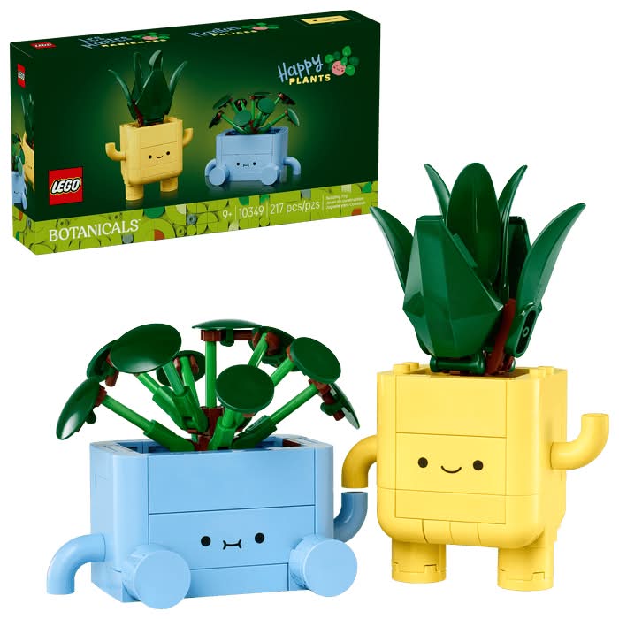 LEGO · Botanicals set de construcción plantas felices 10349