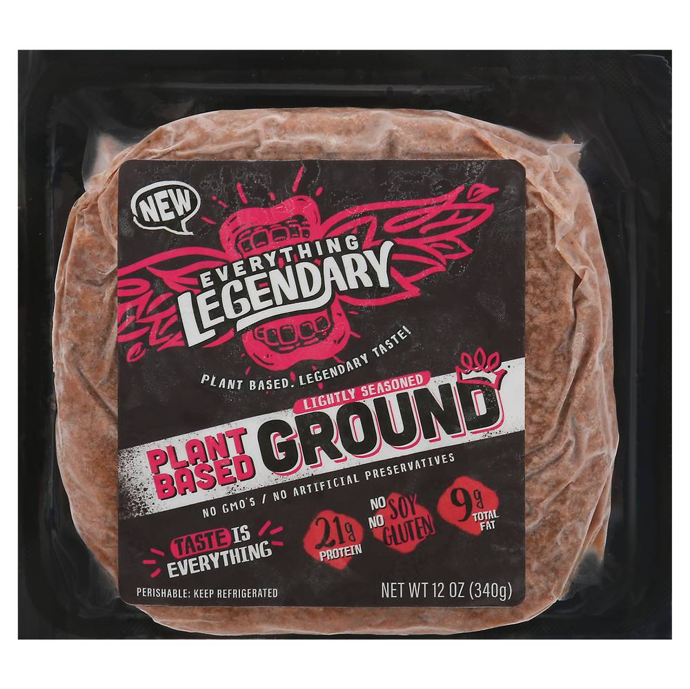 Everything Legendary Plant Based Lightly Seasoned Ground (12 oz)