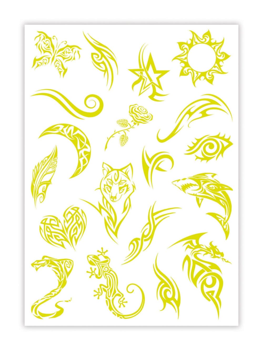 Crazy Chic Urban Style Tatoo - Glow