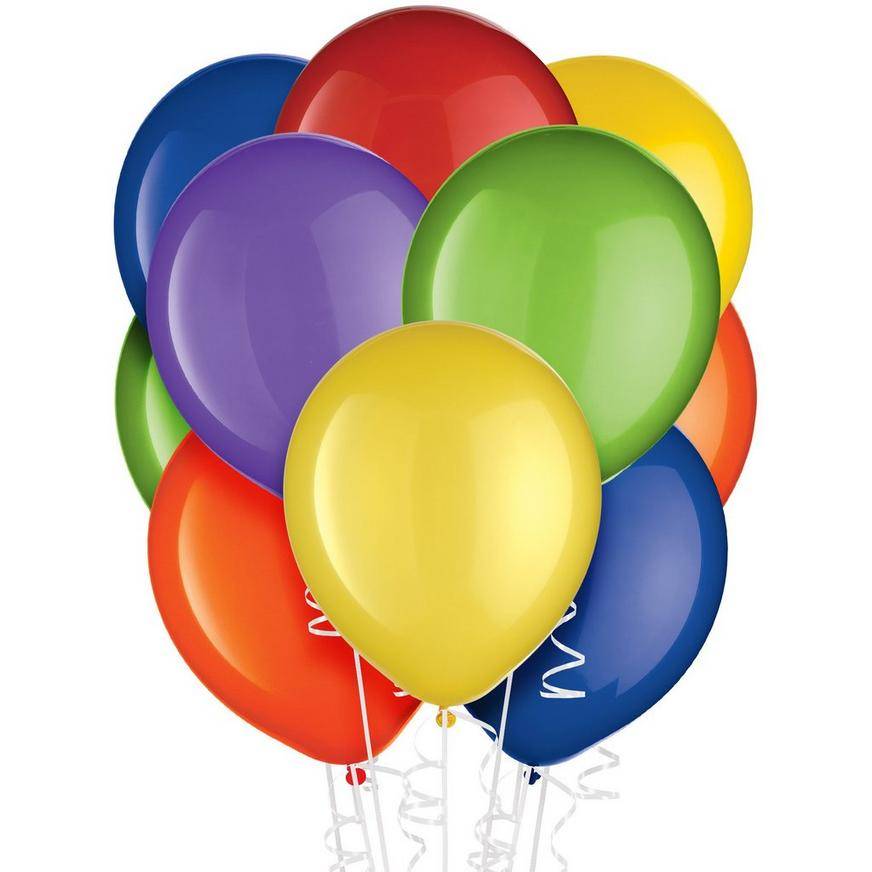 Party City Uninflated Balloons (rainbow/multicolor)