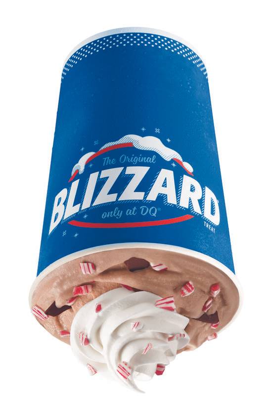 Peppermint Hot Cocoa Blizzard® Treat