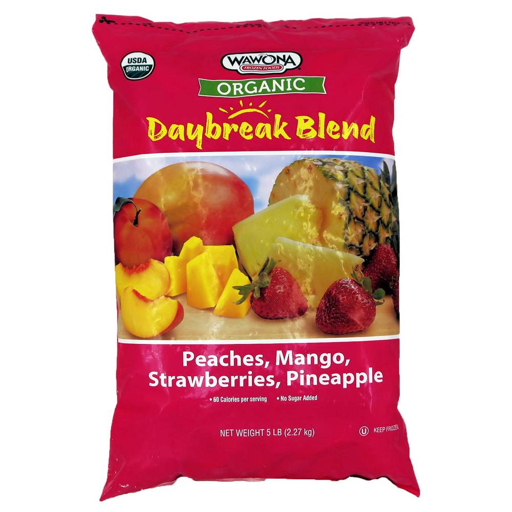 Wawona Frozen Foods Organic Daybreak Blend, 5 lbs