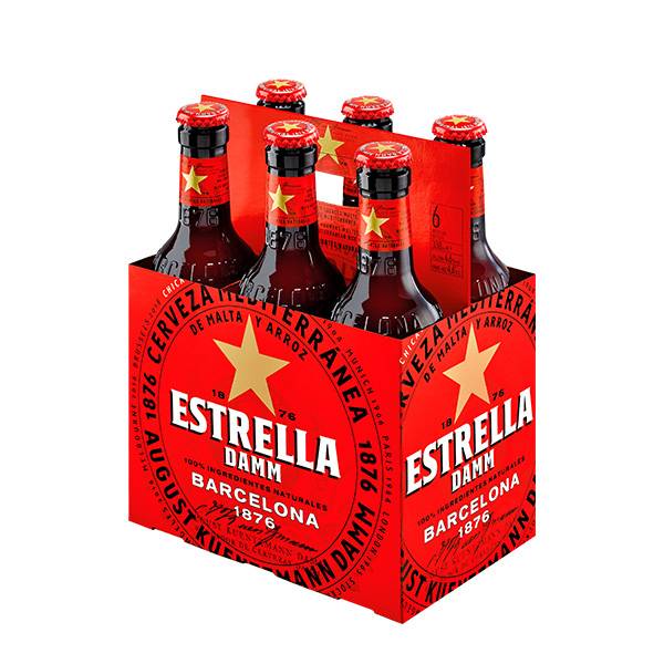 Estrella Damm  330 Cc Six Pack