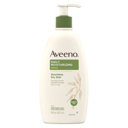 Aveeno Daily Moisturizing Lotion with Oat for Dry Skin Fragrance-Free - 18.0 fl oz