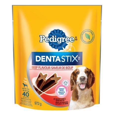 Pedigree Dentastix Medium Dog Beef (40 sticks)