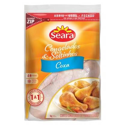 Seara · Coxa de frango congelados e soltinhos (1 kg)