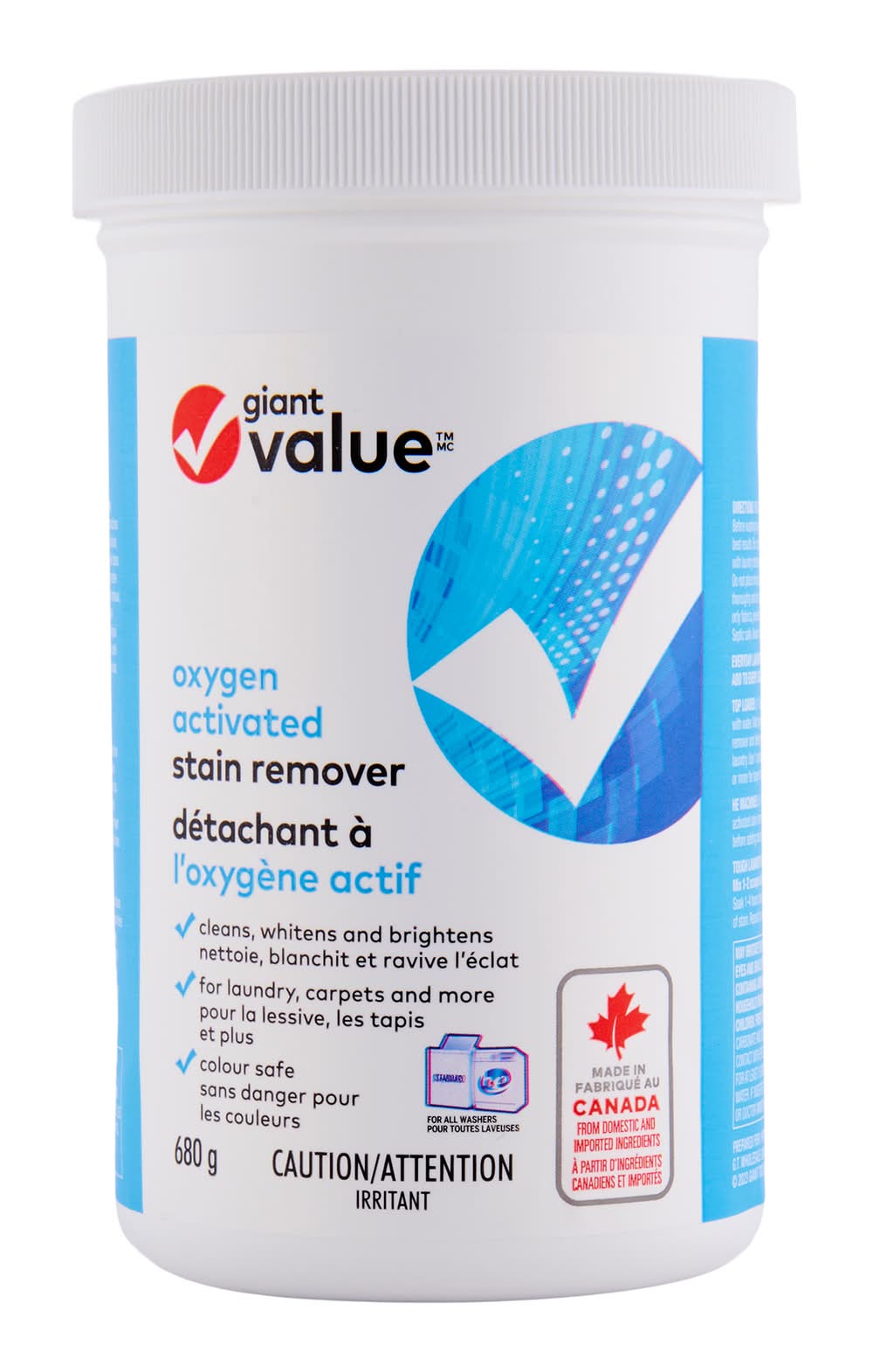 Giant Value Oxygen Activated Multi-Purpose Stain Remover (680 g)