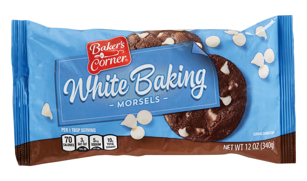 Baker's Corner Baking Morsels, White (12 oz)