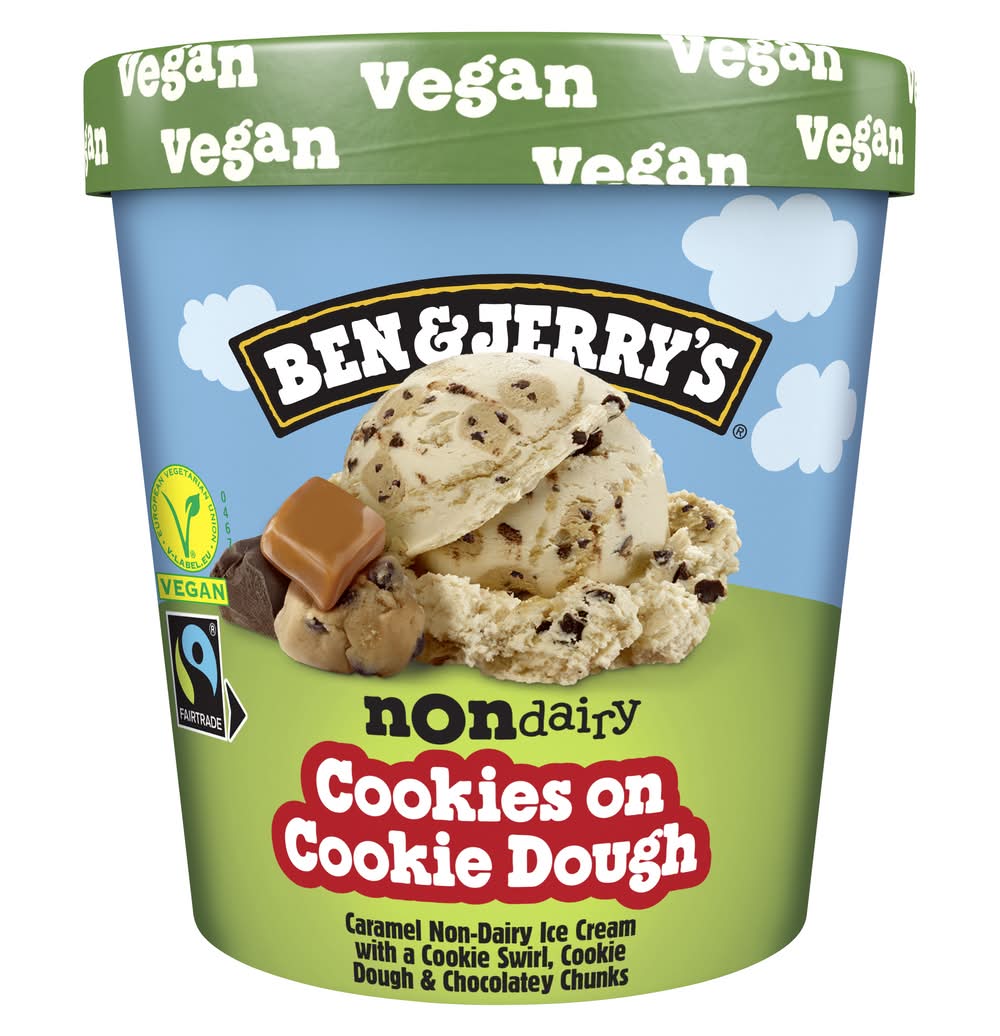 Ben & Jerry's - Glace sans lait, cookies on cookie dough (465ml)