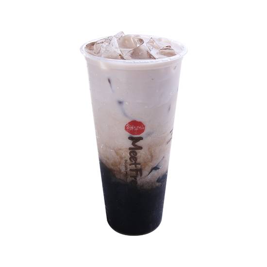 Fresh Milk & Grass Jelly Herbal Tea