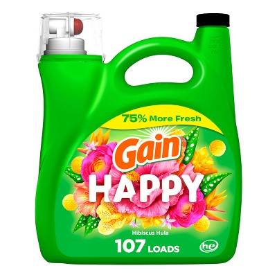 Gain Liquid Happy Laundry Detergent (154 fl oz)