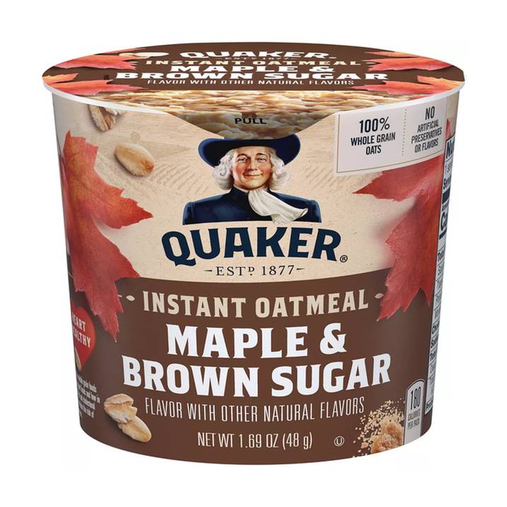 Quaker Maple & Brown Sugar Instant Oatmeal 1.69oz