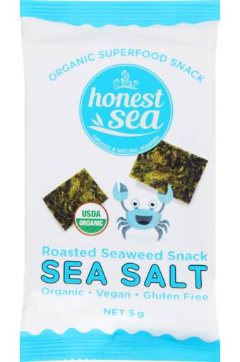 Honest Sea Seaweed Sea Salt Snack (5g)