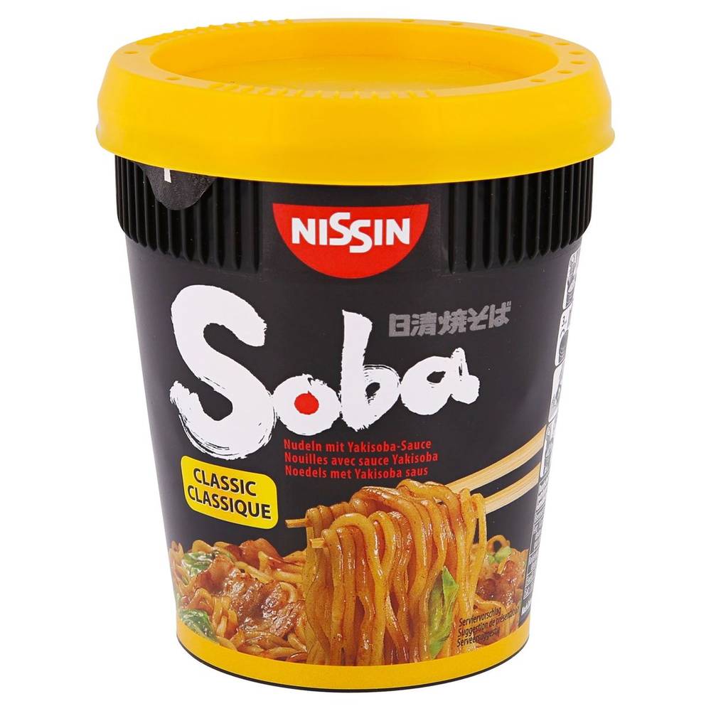 Nissin Nouilles Soba Cup Classic 90 g