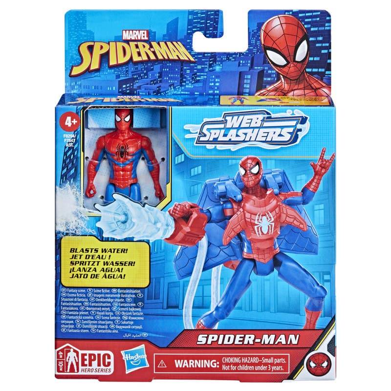 Hasbro figura spider-man web splashers