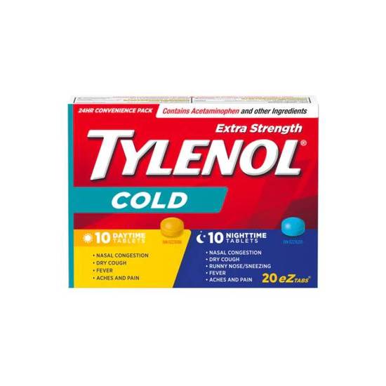 Tylenol Cold Day/Night 10's