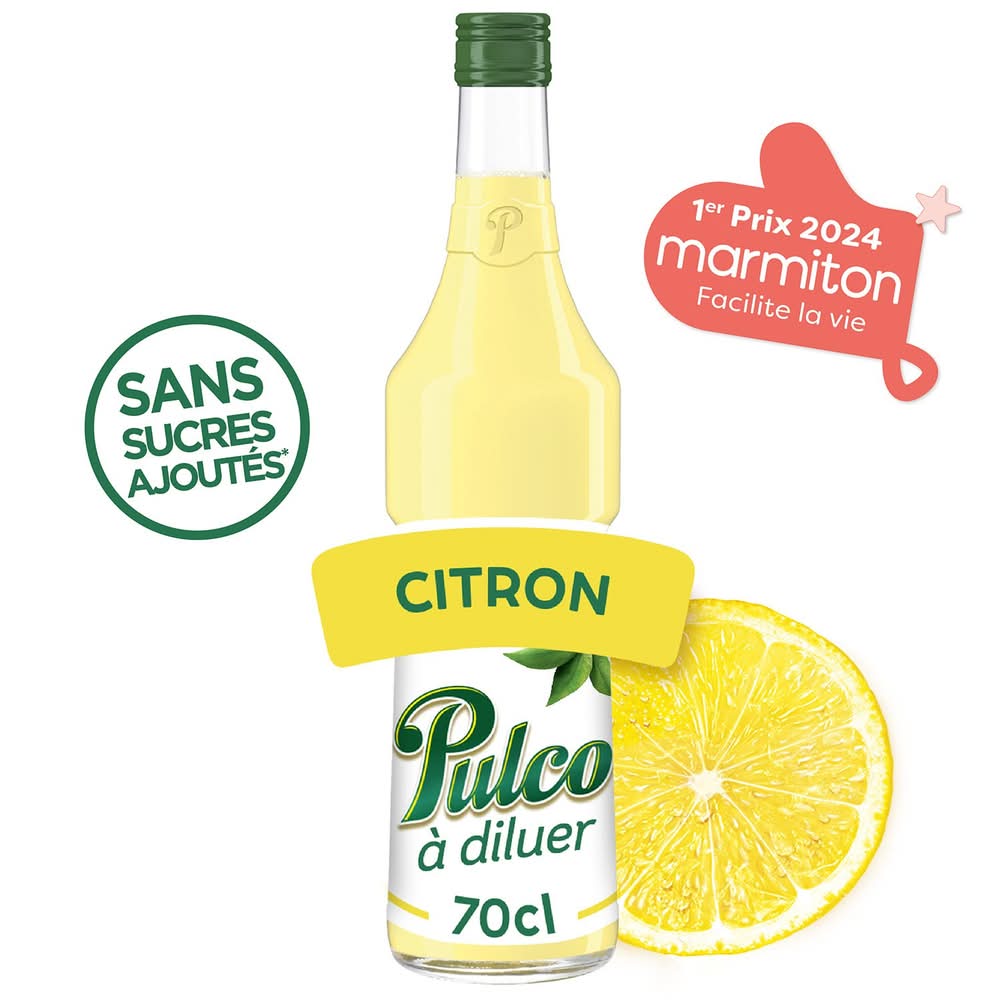 Pulco - Boisson concentrée, citron (700ml)