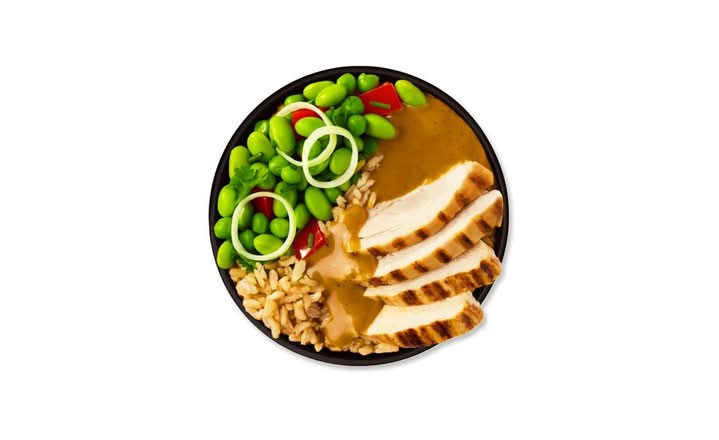 little grilled katsu chicken curry