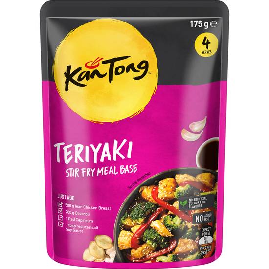 Kan Tong Teriyaki Chicken Stir Fry Meal Base Pouch 175g