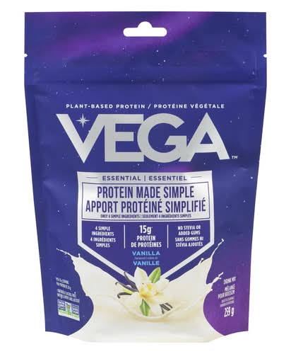 Vega Protein Supplement Powder, Vanilla (259 g)