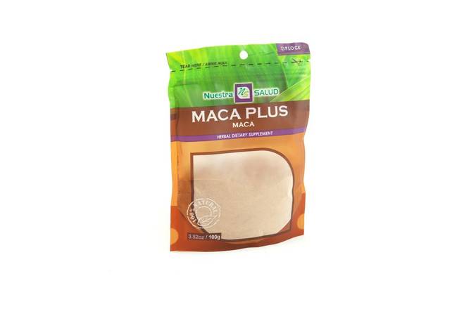 Nuestra Salud Maca Plus Herbal Dietary Supplement (3.5 oz)