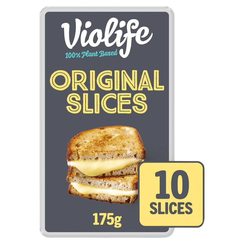Violife Original Slices Vegan Cheese Alternative 175g